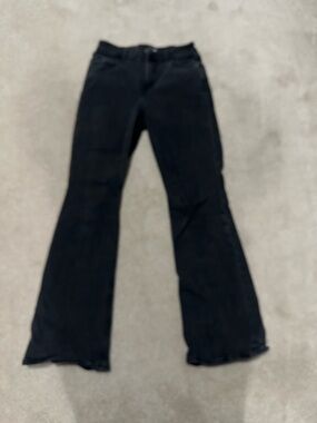 Old Navy Black Women's Flared Jeanss 4 extra high rise flare